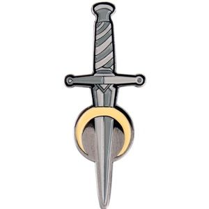 Dolls Kill Disturbia Dagger Enamel Pin